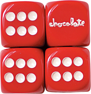 CHOC CUSTOM CHUNK ROLLING DICE SET