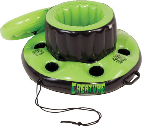 CREATURE SWIM CLUB FLOATING COOLER BLK/GRN