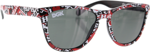 DGK HATERS TWO TONE SHADES COLLAGE RED