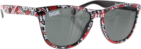 DGK HATERS TWO TONE SHADES COLLAGE RED