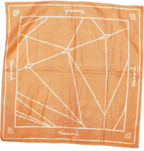 DIAMOND OVERSIZED BRILLIANT BANDANA ORG