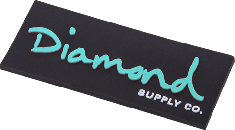 DIAMOND OG SCRIPT MAGNET BLK/DIAMOND BLUE