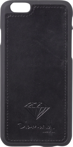 DIAMOND IPHONE-6 LEATHER CASE BLACK