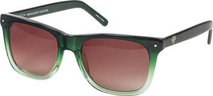 DIAMOND VERMONT SUNGLASSES FADE GREEN