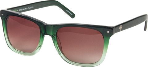 DIAMOND VERMONT SUNGLASSES FADE GREEN