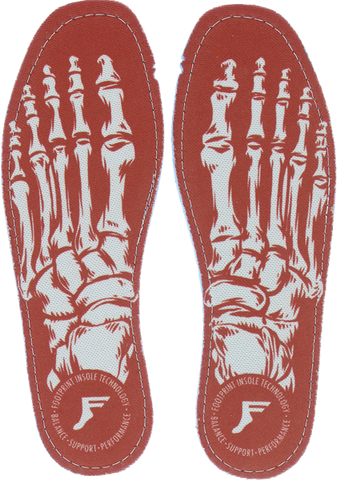 FOOTPRINT KINGFOAM SKELETON RED 6-6.5 INSOLE