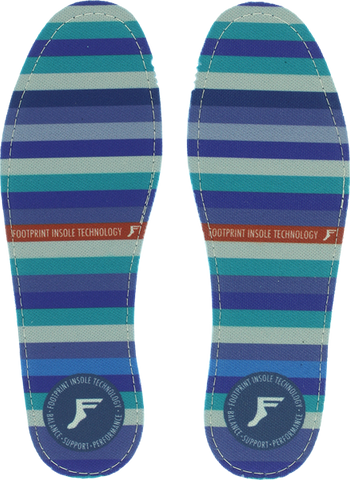 FOOTPRINT KINGFOAM STRIPES 7-7.5 INSOLE