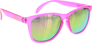 GLASSY DERIC CANCER HATER PINK SUNGLASSES