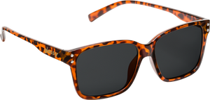 GLASSY FRITZ BRN TORTOISE SUNGLASSES