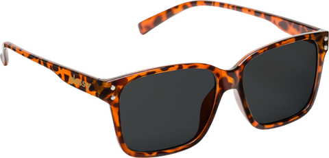 GLASSY FRITZ BRN TORTOISE SUNGLASSES