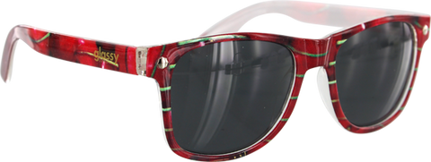 GLASSY LEONARD CHERRY SUNGLASSES