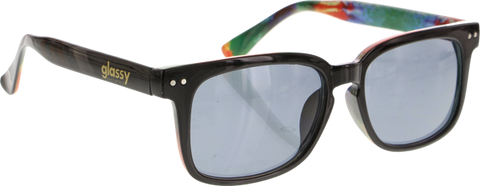 GLASSY LOX BLK/TIE DYE SUNGLASSES