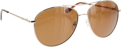 GLASSY DAEWON SIG GOLD/BRN SUNGLASSES polarized