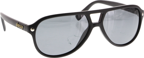 GLASSY HASLAM BLACK SUNGLASSES polarized