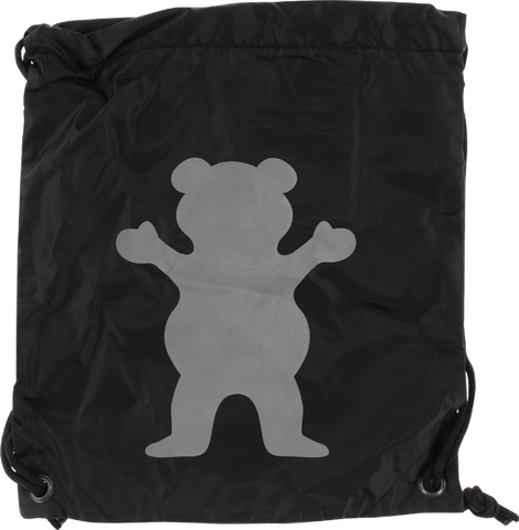 GRIZZLY BEAR LOGO LIGHTWEIGHT BAG BLACK