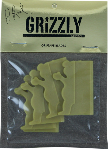 GRIZZLY PLASTIC GRIPTAPE BLADES PROD GOLD 5/PACK