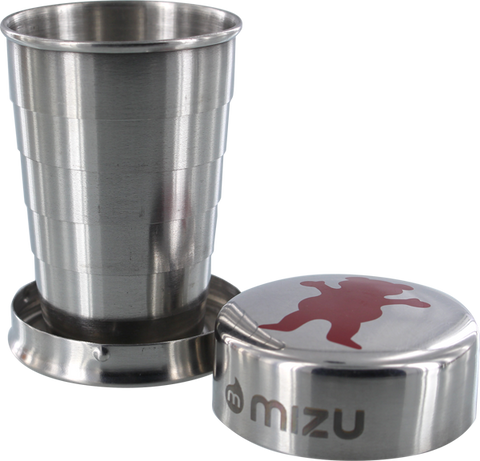 GRIZZLY GRIPTAPE MIZU OG BEAR SHOT GLASS SIL/RED