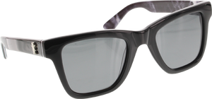 GRIZZLY NEW WAVE SUNGLASSES BLK/WHT