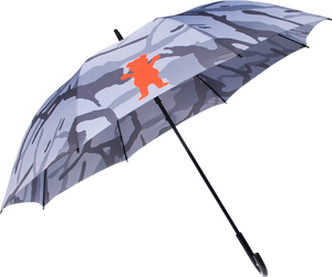 GRIZZLY BRANCH CAMO UMBRELLA GREY