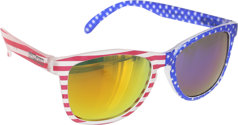 HAPPY HOUR PROVOST FREEDOM RED/WHT/BLUE SUNGLASSES