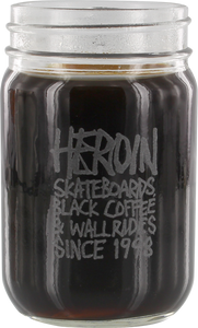 HERION SINCE 98 MASON JAR