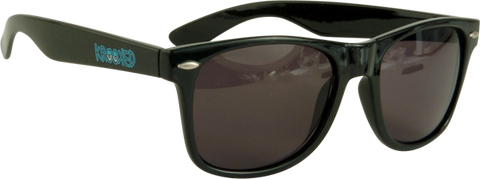 KROOKED EYES SUNGLASSES BLK/BLUE