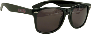 KROOKED EYES SUNGLASSES BLK/RED