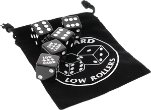 LOWCARD ROLLERS DICE SET BLACK