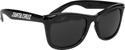 SANTA CRUZ STRIP SHADES WAYFARER SUNGLASSES BLACK