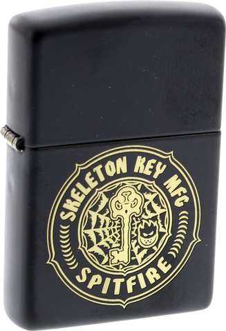 SF SKELETON KEY ZIPPO LIGHTER BLK/GOLD