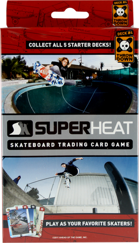 SUPERHEAT THROWDOWN STARTER DECK #4 CARD GAME sale