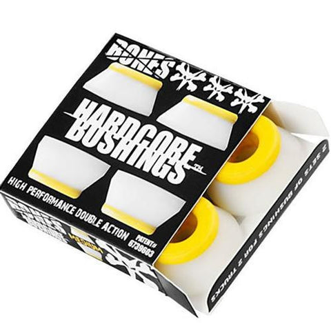 Bones Bushings: Medium White 91a 4 pack Bushings- Edge Boardshop