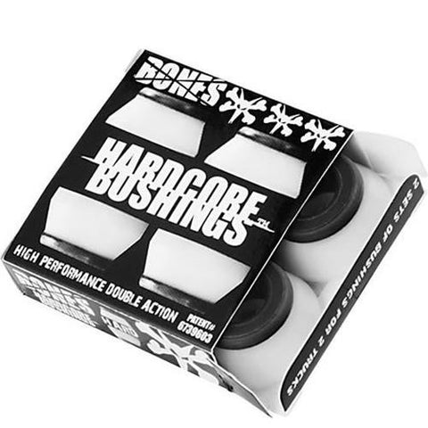 Bones Bushings: Hard White 96a 4 pack Bushings- Edge Boardshop