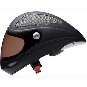 Icaro Full Face Helmet: 4 Fight Grid Long Tail Black Velvet Helmets Full Face- Edge Boardshop