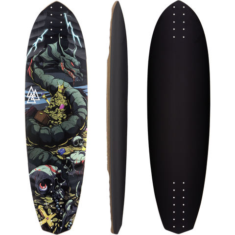 Valhalla Sell Out Longboard Skateboard Deck - 40"